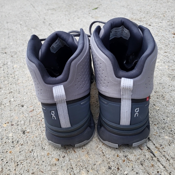 On Cloudrock 2 Waterproof Alloy Eclipse Trail & Hiking Boots Mens 10.5 - Picture 7 of 9